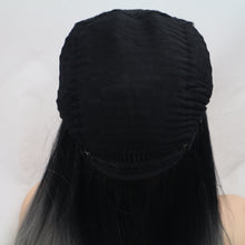 Load image into Gallery viewer, Black Root Grey Middle Lace Wig 191