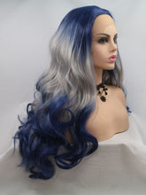 Load image into Gallery viewer, 26&quot; Moonlight Indigo Lace Front Wig 529