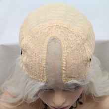 Load image into Gallery viewer, Black Root Sweet Pink Wavy Middle Lace Wig 194