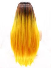 Load image into Gallery viewer, Gradient Yellow Lace Front Wig 642