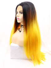 Load image into Gallery viewer, Gradient Yellow Lace Front Wig 642