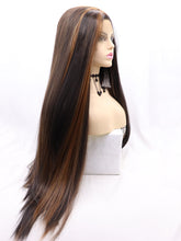 Load image into Gallery viewer, Brown Mixed Coffee Lace Front Wig 643