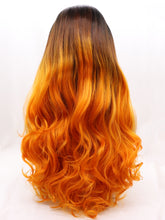 Load image into Gallery viewer, Gradient Orange Lace Front Wig 646