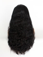 Load image into Gallery viewer, 26“ Black Wavy Lace Front Wig 493
