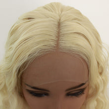 Load image into Gallery viewer, 14” French Vanilla Blonde Wavy Lace Front Wig 504
