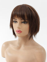 Load image into Gallery viewer, 8&quot; Mixed Auburn Short Lace Front Wig 511