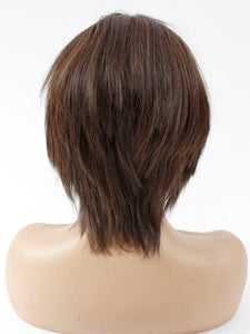 8" Mixed Auburn Short Lace Front Wig 511