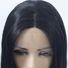 Load image into Gallery viewer, Classic Black Bob Lace Front Wig 385