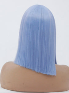 Baby Blue Special Bob Lace Front Wig 462