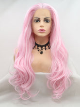 Load image into Gallery viewer, Special Noctilucent Pink Lace Front Wig 433