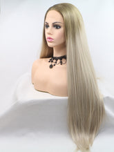 Load image into Gallery viewer, Rooted Gradient Ombre Blonde Lace Front Wig 358